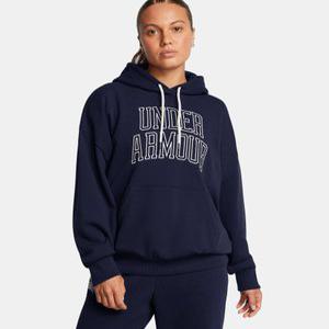 [언더아머 본사]여성 UA 아이콘 헤비웨이트 테리 오버사이즈 후디1386494-410