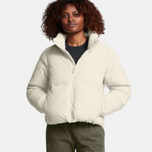 [언더아머 본사]여성 UA 리미트리스 다운 코듀로이 푸퍼 재킷1384652-110