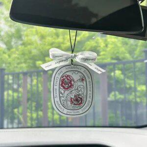 딥디크 차량용 방향제 향기 타입 아망디에 룸미러 옷장 종이 방향제