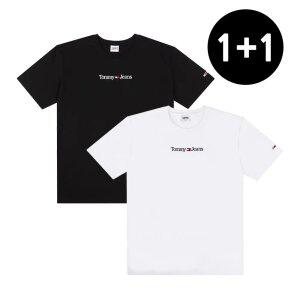 2PACK 타미진스 커플티셔츠 남녀공용 반팔티셔츠