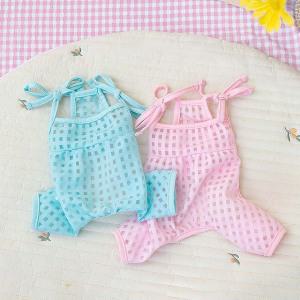 강아지옷 고양이 봄 여름 라티스 올인원 귀여운 예쁜 실내복 외출복 S-XL