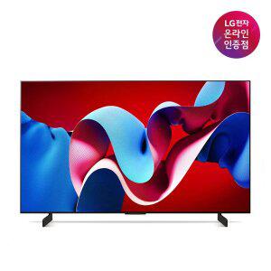 [최대혜택가 114만] LG OLED evo TV OLED42C4ENA 105cm 스탠드형