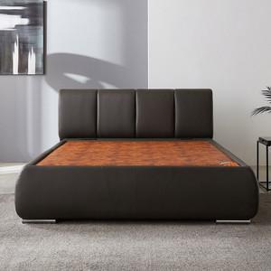 동서가구 미암 PU흙침대 SS/Q DF912187 모음 - 고급형 가죽 엔틱 퀸침대 아쿠아 출시