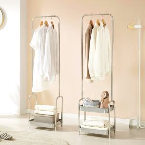 스탠드 미드센츄리 수납 스테인리스 트롤리 행거 1단 2단 400 모음 다용도 스탠드 옷걸