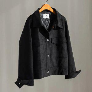 (안나앤플러스) A. 하퍼 4온스 스웨이드 자켓[자켓D0919I01] 빅사이즈