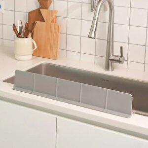 백화상점 처마형 싱크대 물막이 주방 실리콘 설거지 세면대 물받이