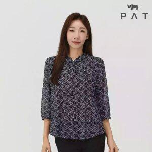 [PAT 여성] 요루쉬폰 셔링넥 티블라우스_1J62510