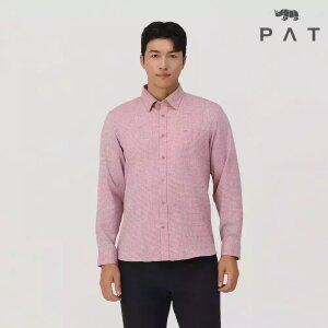[PAT 남성] 잔체크 솔리드 라이크 셔츠_1J51501