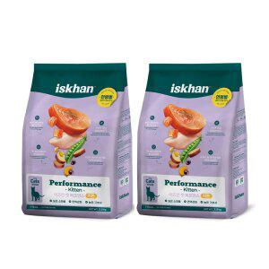 이즈칸 캣 퍼포먼스 키튼, 2.5kg, 2개