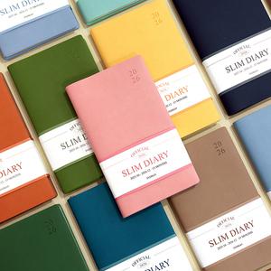 인디고 오피셜 슬림 먼슬리 다이어리(2026 날짜형 수첩형 월간)