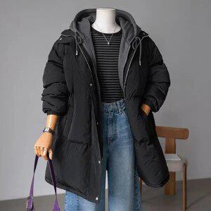 (안나앤플러스) A. 벤더 레이어드 하프 패딩[패딩D1218H01] 빅사이즈