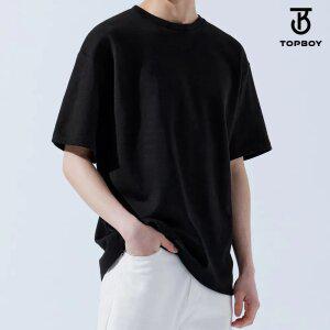 남녀공용 오버핏 빅사이즈 특양면 반팔티 (TOP084)