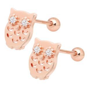 14K 골드핀 수리 부엉이 심플 데일리 베이직 피어싱 본품 하나더
