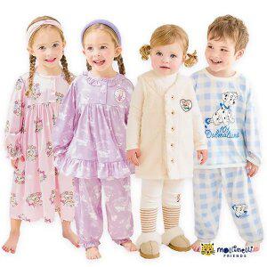 [몰리멜리프렌즈] 폭닥한 겨울룩 초.특.가! 유아잠옷/파자마/실내복/디즈니/미코캐릭터