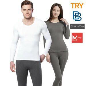 TRY외 겨울맞이 40% 기모웨어/언더웨어/내복/내의/발열/세트/팬티/양모/남녀공용/기모
