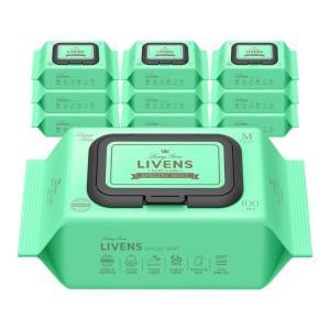 [리벤스] 스페셜 민트 저자극 물티슈 100매 10팩