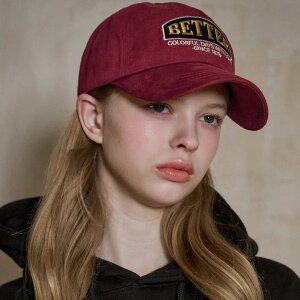 BETTER 볼캡 버건디