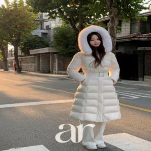 솜털80리얼폭스퍼기장선택롱숏 기장 리얼 폭스퍼 덕다운 롱 패딩 숏패딩 데일리룩 데이