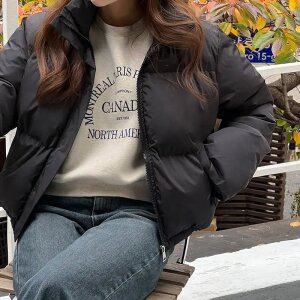 버터 데일리 숏 패딩 점퍼 jp603