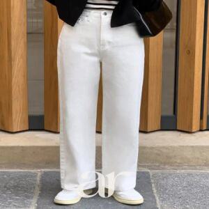 (MADE/기모추가/코디만능템) Day Jeans No27 데이진 프리미엄 세미 와이드 코튼 팬츠