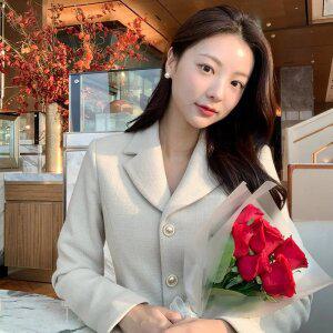 (MADE/Set item/올드머니룩) 캘린 자켓 머메이드 스커트 트위드 셋업 st2501