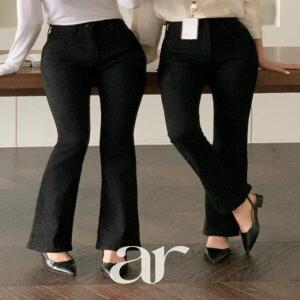 (기모추가/가성비/3기장/3사이즈/쫀쫀스판) 벨리아 히든밴딩 부츠컷 코튼 팬츠 ps4738