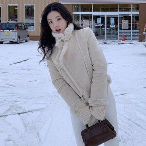 (실물 고퀄) 모데나 버클 스웨이드 숏 무스탕 자켓 jk2741