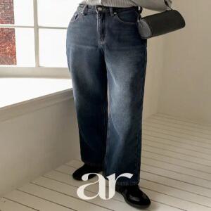 (MADE/발열기모/기모) 스트레이트 데님 팬츠 겨울 청바지 ps5464