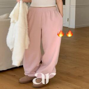 (후리스트레이닝팬츠) 따뜻한 후리스 밴딩 투웨이 기모 조거 트레이닝 팬츠 밴딩 데일