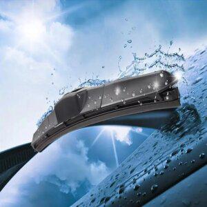 자동차와이퍼 조수석+운전석 350mm~650mm 하이브리드형 사계절 와이퍼