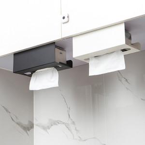 주방 틈새 수납! 모노 싱크대 상단걸이 철제 티슈 디스펜서 1개+1개