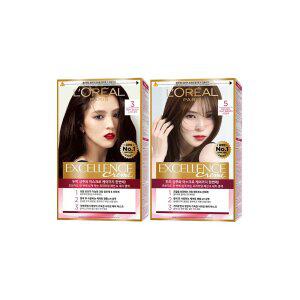 로레알파리 엑셀랑스 크림 염모제 2개