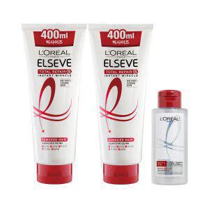 로레알파리 토탈리페어5 헤어팩 빅사이즈 400ml 2개 + 랜덤 제품 100ml