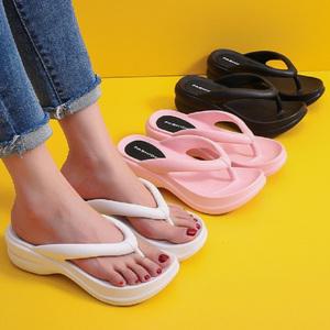 팀메이커 슬리퍼 샌들 쪼리 여성샌들 통굽슬리퍼 키높이 푹신한 편한