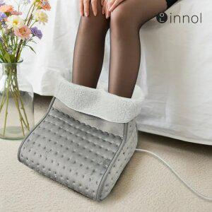 이놀 3단 온도조절 극세사 양모 풋워머 발난로 히터 사무실히터 전기방석 EW037