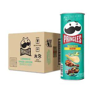 [프링글스] 캐리비안식 치킨맛 100g, 12입, 1개