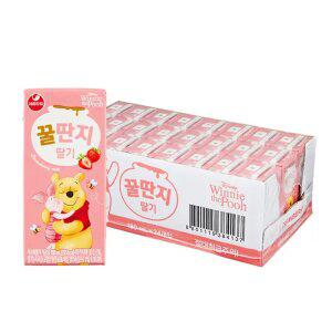 [기한3/5] 서울우유 딸기꿀딴지 180mlx24개