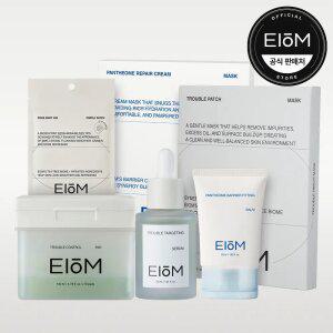 [이옴 입점기념 인기 모음전] 트러블 여드름 피부 진정 마스크팩 세럼 토너패드