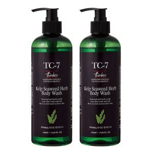 띵코 TC-7 다시마 씨위드 허브 바디워시 500ml, 2개세트