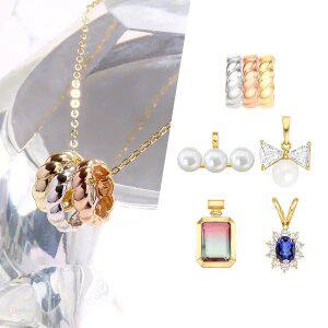 [골드피아] 14K 진주/링클/퀸 펜던트