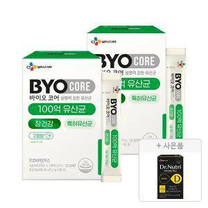 CJ바이오코어 건강한 생유산균 100억 30포, 2개+증정(닥터뉴트리 비타민D 맥스 2개월분