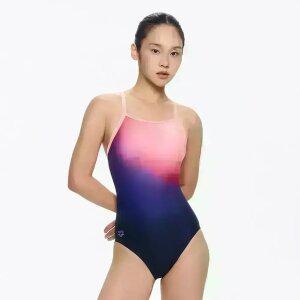 [아레나공식] 옴브레 원피스 드롭백 A5BL1LO66RED