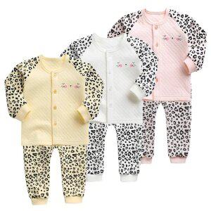 [그린베베] 영유아 겨울용_야옹 보온내의/아기옷/아기내복/겨울실내복/신생아/남아/여