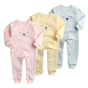 [그린베베] 영유아 겨울용_잠탱이 보온내의/아기옷/아기내복/겨울실내복/신생아/남아/