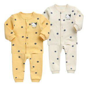 [그린베베] 영유아 겨울용_버블캣 보온내의/아기옷/아기내복/겨울실내복/신생아/남아/