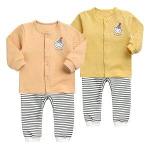 [그린베베] 영유아 겨울용_꼬깔모자 보온내의/아기옷/아기내복/겨울실내복/신생아/남아