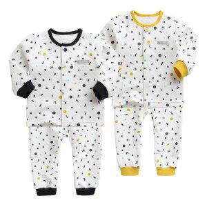 [그린베베] 영유아 겨울용_모양파티 보온내의/아기옷/아기내복/겨울실내복/신생아/남아