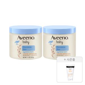 아비노베이비 더멕사 아토 나이트타임 밤 312g, 2개+증정(뉴트로지나 아크네 폼 10g,