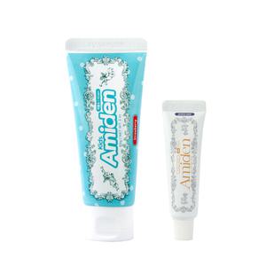 아미덴 유아 저불소 치약 60g 1개 딸기향 충치예방 윗몸 입냄새제거 키즈 초등학생 어