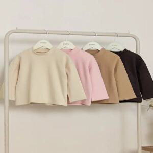 유니프랜드 웜기모 반목 티셔츠 아동 유아 주니어 키즈 긴팔 상의